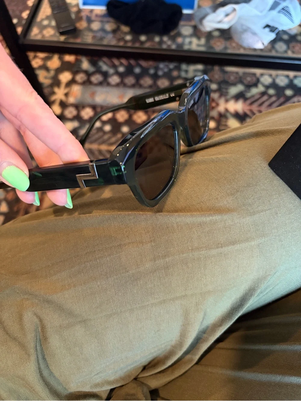 Men's Sunglasses Case - Black